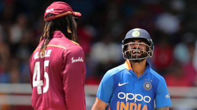 Virat Kohli breaks Chris Gayle's unwanted run chase record with 54th ODI century Chris Gayle, Virat Kohli
