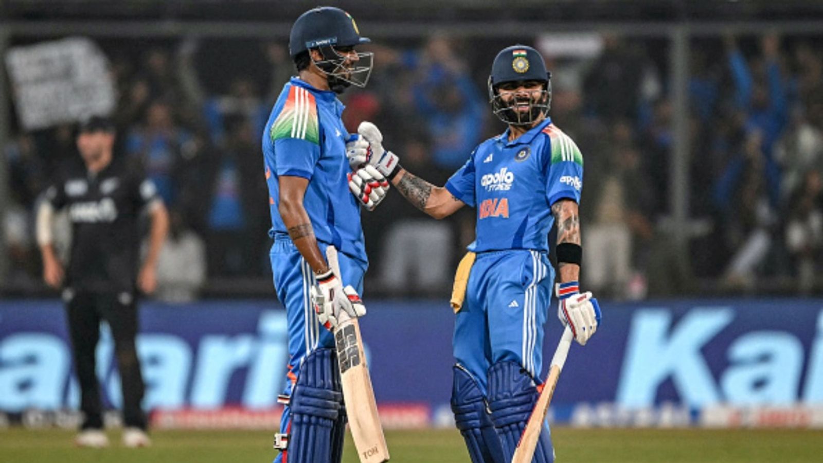 Harshit Rana's biggest critic sings his praises after maiden ODI fifty, says 'Kiwis were literally shaking & didn't know...' India's Virat Kohli (R) and his teammate Harshit Rana react during the third ODI against New Zealand at the Holkar Cricket Stadium in Indore on January 18, 2026.