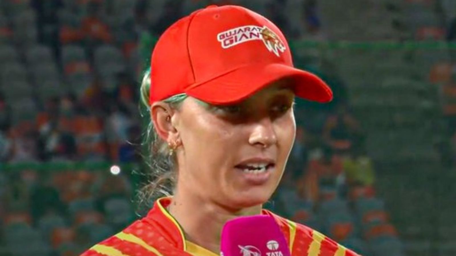 'I was pretty angry out there': Ashleigh Gardner admits frustration after 43-ball 54 amidst collapse in losing cause vs RCB Gujarat Giants captain Ashleigh Gardner at the coin toss on January 19.