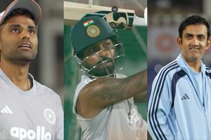 Watch: Gautam Gambhir teases Hardik Pandya, ‘Kaha aim kar rahe ho?’, star all-rounder responds with… SportsTak