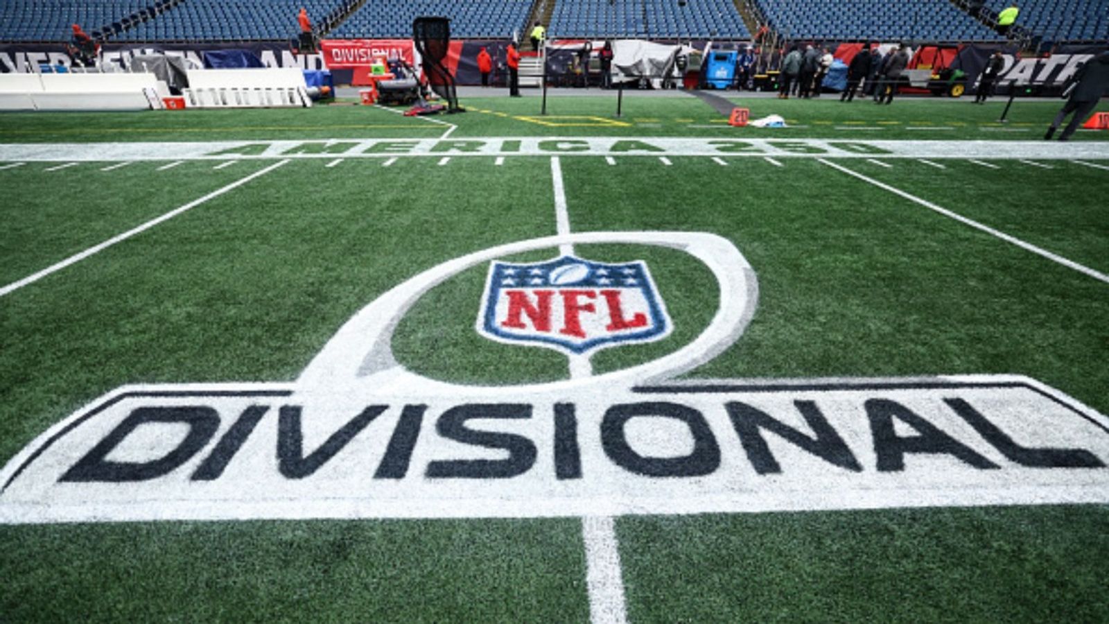 Who are still in NFL Playoffs? Four teams fight ahead of Super Bowl 2026 NFL Playoffs logo in the frame (Image via Getty)