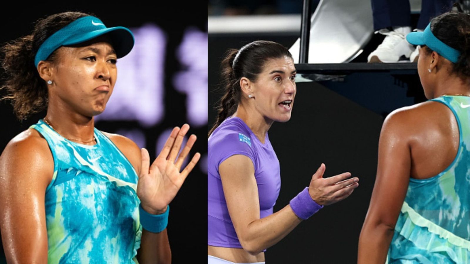 Watch: Naomi Osaka claims heated victory over Cirstea amid frosty handshake drama at Australian Open Naomi Osaka, Sorana Cirstea in the frame (Images via Getty)
