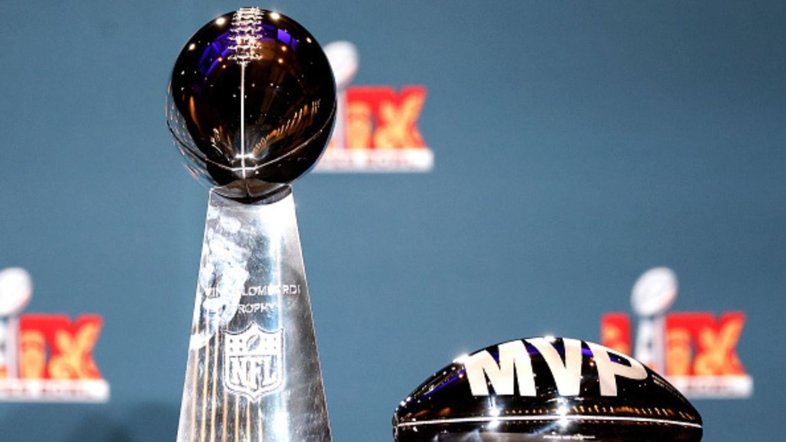 NFL MVP finalists revealed ahead of Super Bowl 2026 NFL MVP logo in the frame (Image via Getty)