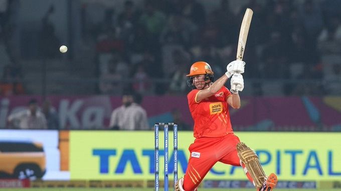 Gujarat Giants' star all-rounder Sophie Devine in this frame. (X) Gujarat Giants' star all-rounder Sophie Devine in this frame. (X)