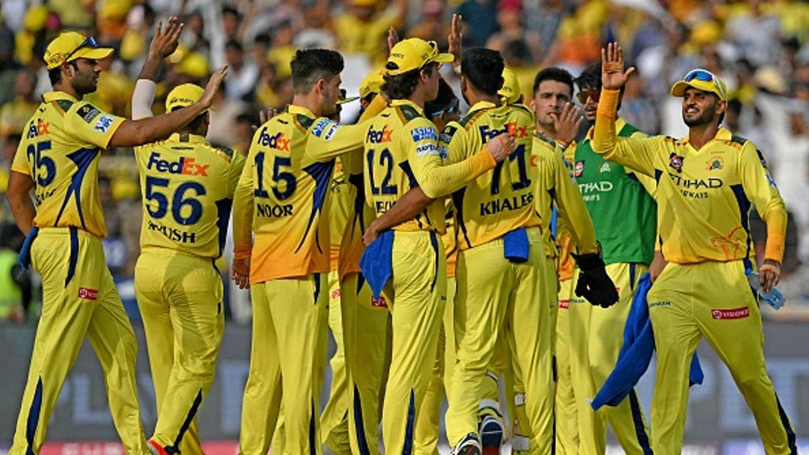 CSK’s big bet under cloud after ₹14.20 crore signing injured ahead of IPL 2026 Chennai Super Kings celebrating a wicket (Getty)
