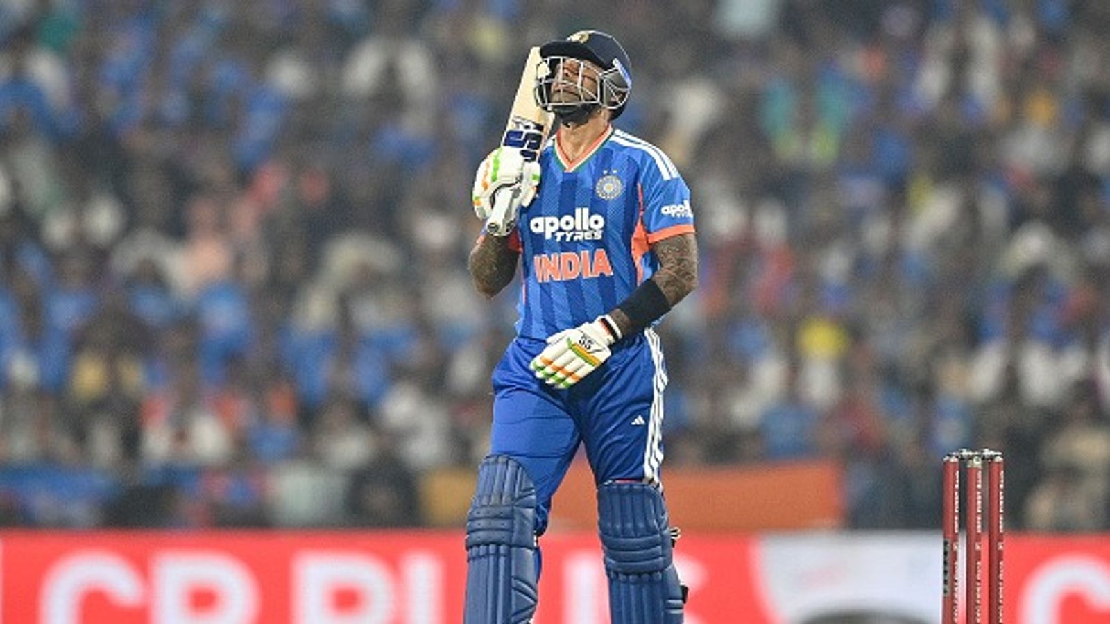 India's Asia Cup winner picks Suryakumar Yadav's ideal batting position ahead of T20 World Cup 2026 Suryakumar Yadav reacts during the first Twenty20 international cricket match between India and New Zealand at the Vidarbha Cricket Association Stadium in Nagpur (Getty)