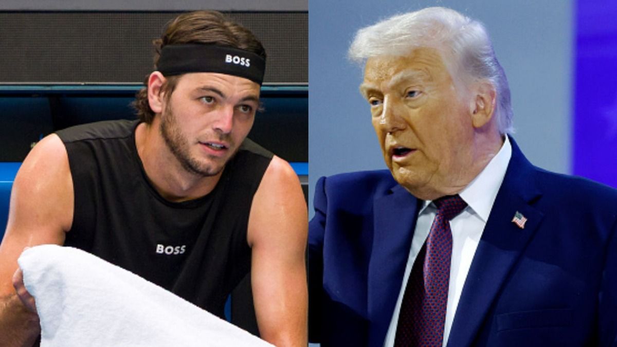 Taylor Fritz, Donald Trump