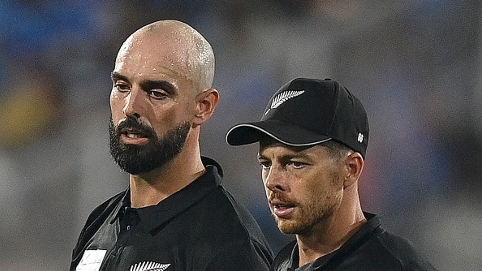 'How much is enough against these guys': Mitchell Santner reacts after India's 7 wicket win vs New Zealand in 2nd T20I New Zealand's Daryl Mitchell (L) and captain Mitchell Santner