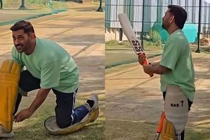 Watch: MS Dhoni's IPL 2026 preparation video breaks internet, practice clip goes viral SportsTak