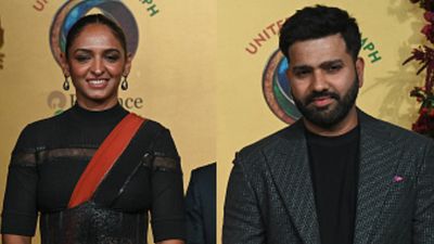 Rohit Sharma, Harmanpreet Kaur honoured with Padma Shri; Know full list of awardees here Harmanpreet Kaur and Rohit Sharma
