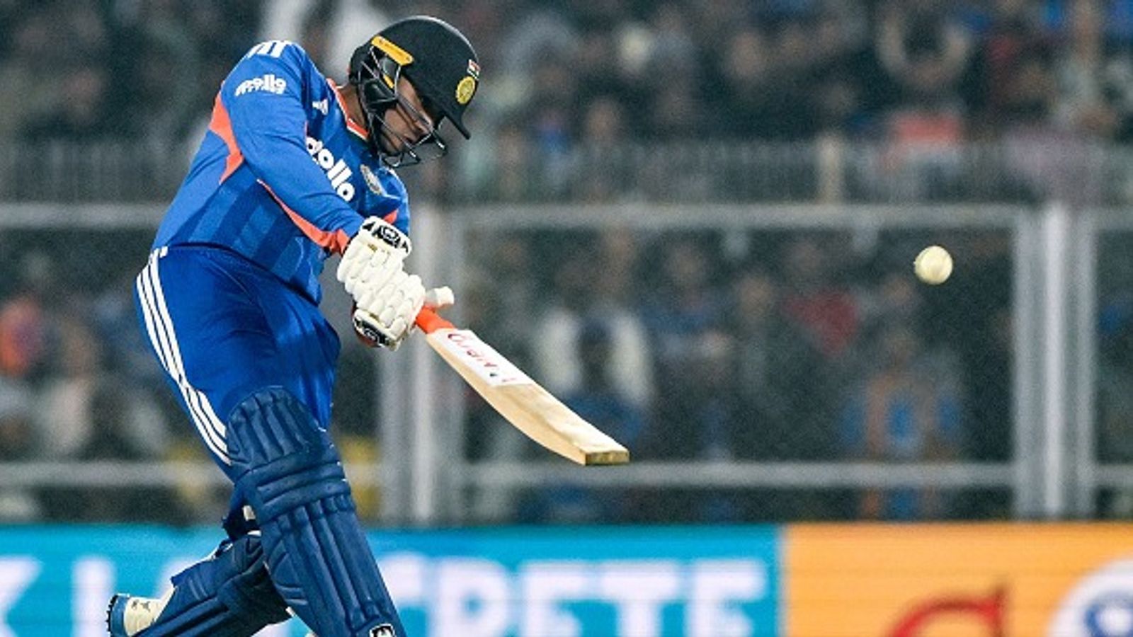 IND vs NZ: Abhishek Sharma misses mentor Yuvraj Singh's rare record by whisker after 14-ball fifty in Guwahati India's star batter Abhishek Sharma in this frame. (Getty)