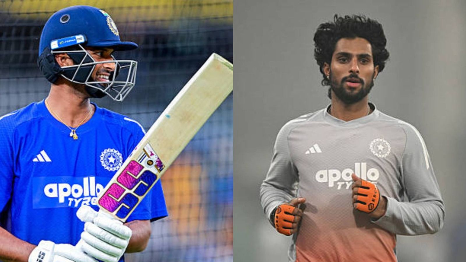 Washington Sundar could miss T20 World Cup due to injury, Tilak Varma likely to be available: Report Washington Sundar (L) and Tilak Varma in this frame