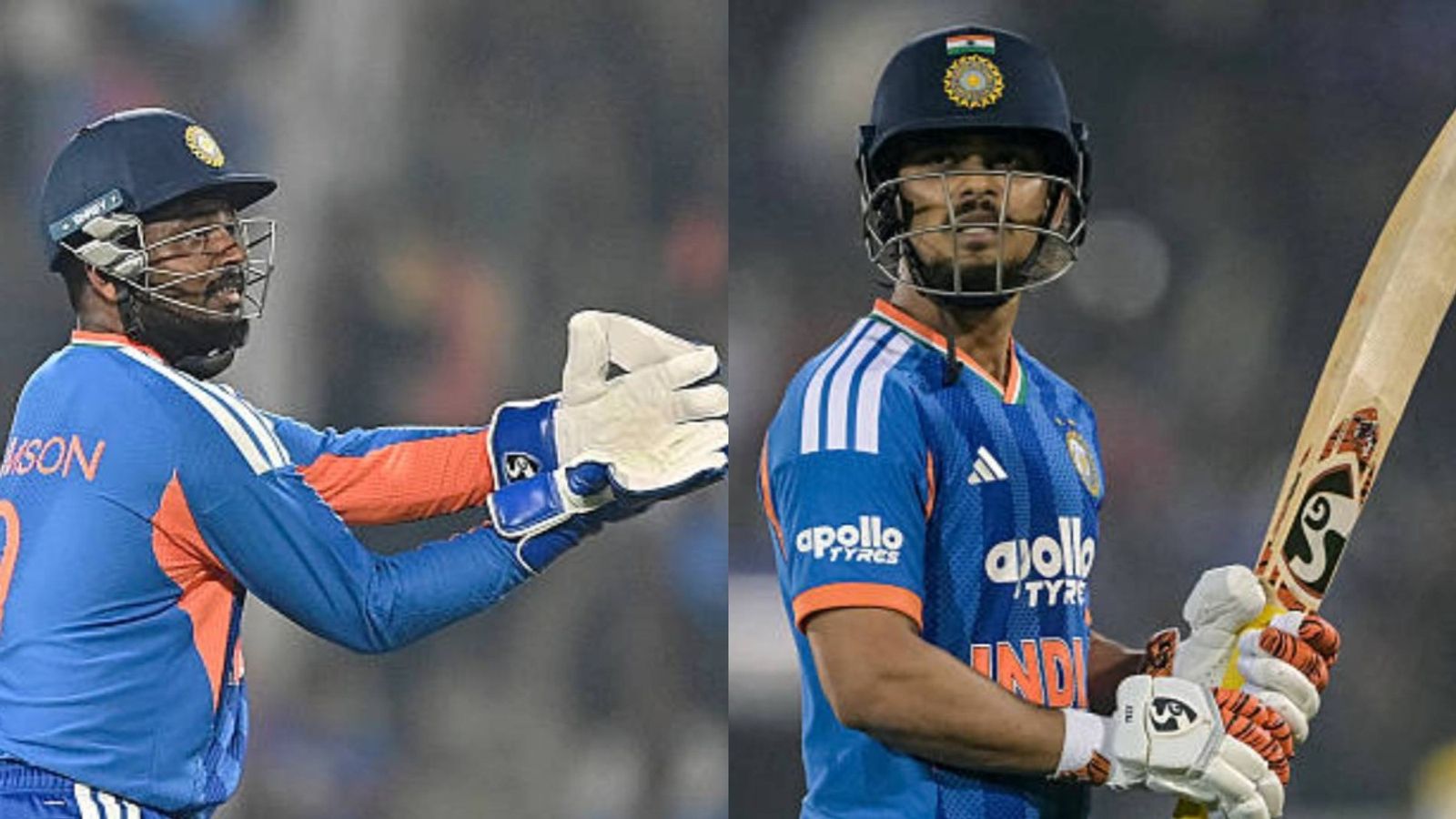 'If runs do not come...': Harbhajan Singh's big 'Ishan Kishan' warning to Sanju Samson amid poor T20I form Sanju Samson (L) and Ishan Kishan in this frame