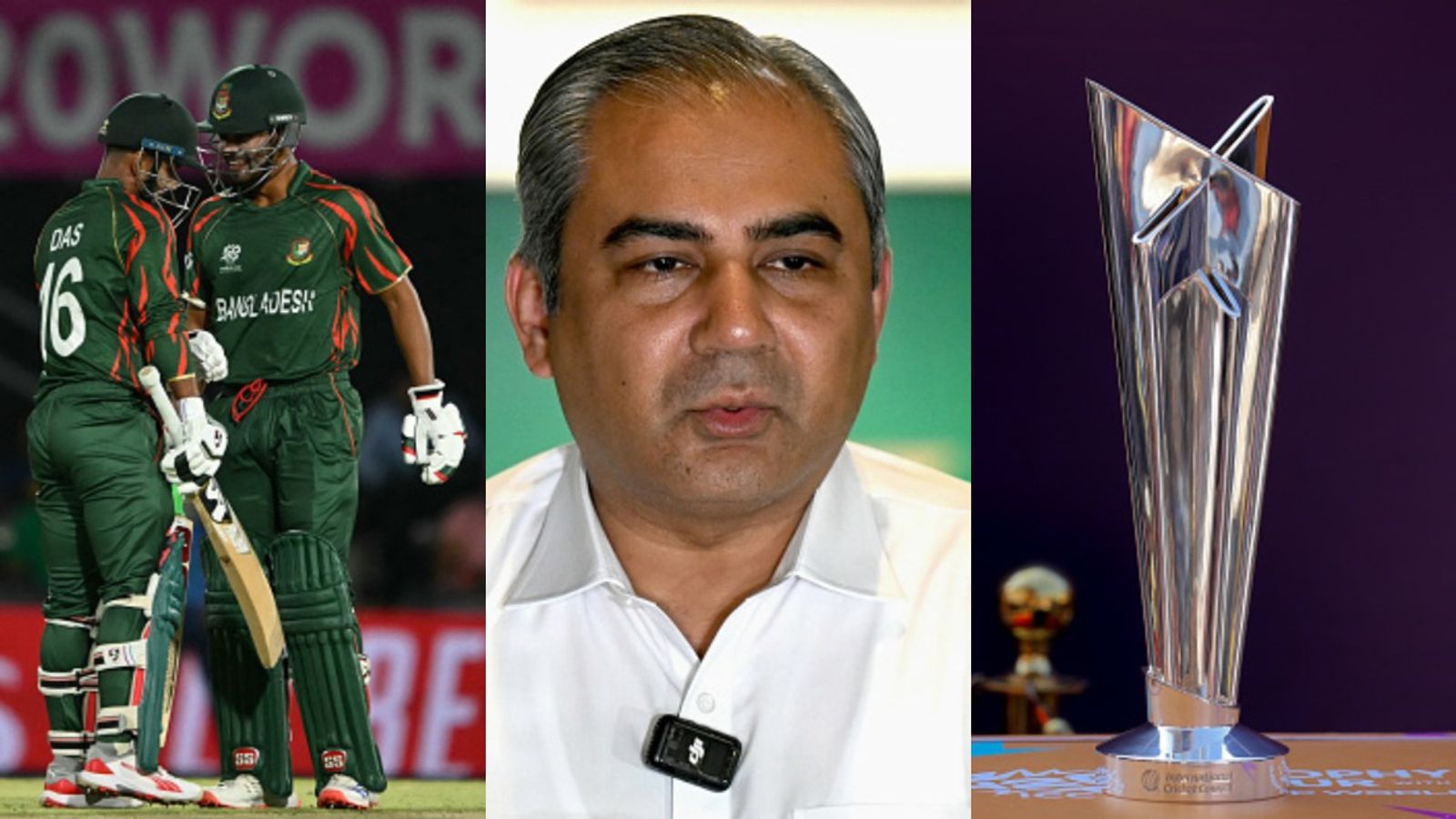 'We wanted Bangladesh to play': BCCI alleges Mohsin Naqvi influenced Bangladesh’s absence from T20 World Cup 2026 Litton Das along with Mohsin Naqvi and T20 World Cup 2026