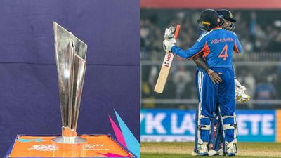 'Winning back-to-back titles is not easy': Anil Kumble's bold prediction on India's performance in T20 World Cup 2026 goes viral T20 World Cup Trophy along with Suryakumar Yadav and Abhishek Sharma