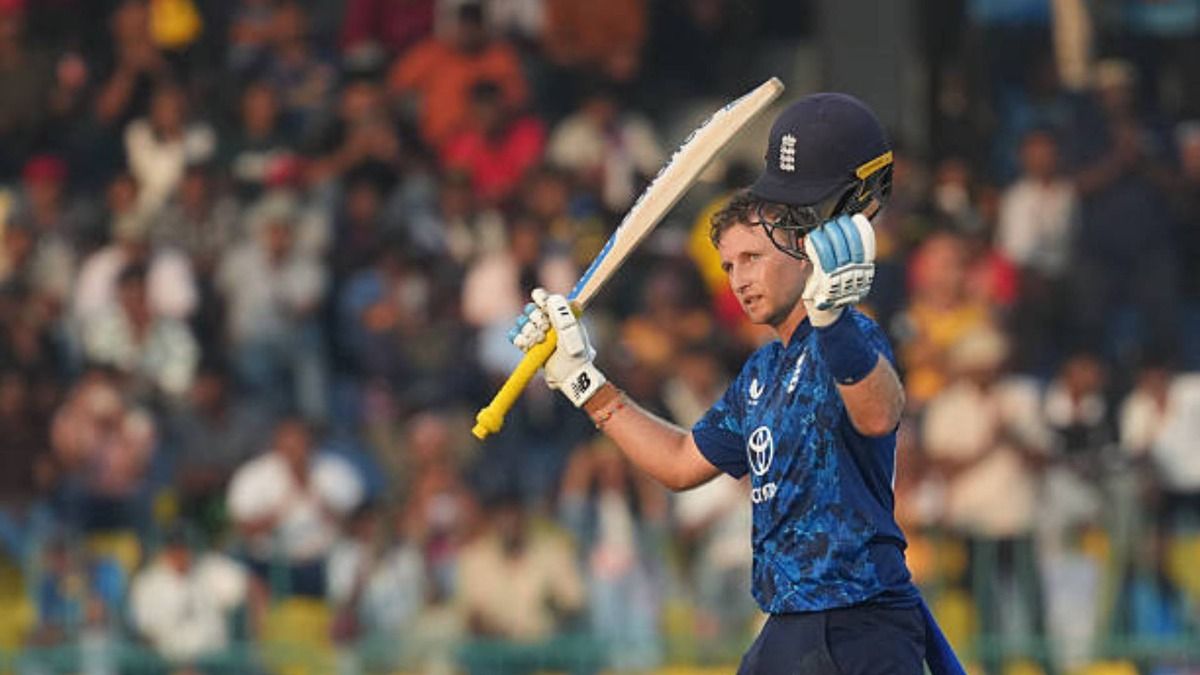 Joe Root of England celebrates his Century during the 3rd One Day International match between Sri Lanka and England at R. Premadasa Stadium (via Getty) Joe Root of England celebrates his Century during the 3rd One Day International match between Sri Lanka and England at R. Premadasa Stadium (via Getty)