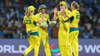 28-year-old star set to be named Australia's all-format captain after Alyssa Healy's retirement call (L-R) Australia's Sophie Molineux, Alyssa Healy, Kim Garth and Ash Gardner in this frame. (Getty)