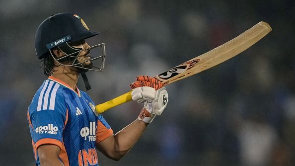 India's star batter Ishan Kishan in this frame. (Getty)