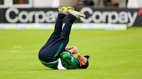 Ireland captain Paul Stirling in this frame. (Getty)