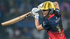 Royal Challengers Bengaluru's captain Smriti Mandhana in this frame. (Getty) Royal Challengers Bengaluru's captain Smriti Mandhana in this frame. (Getty)