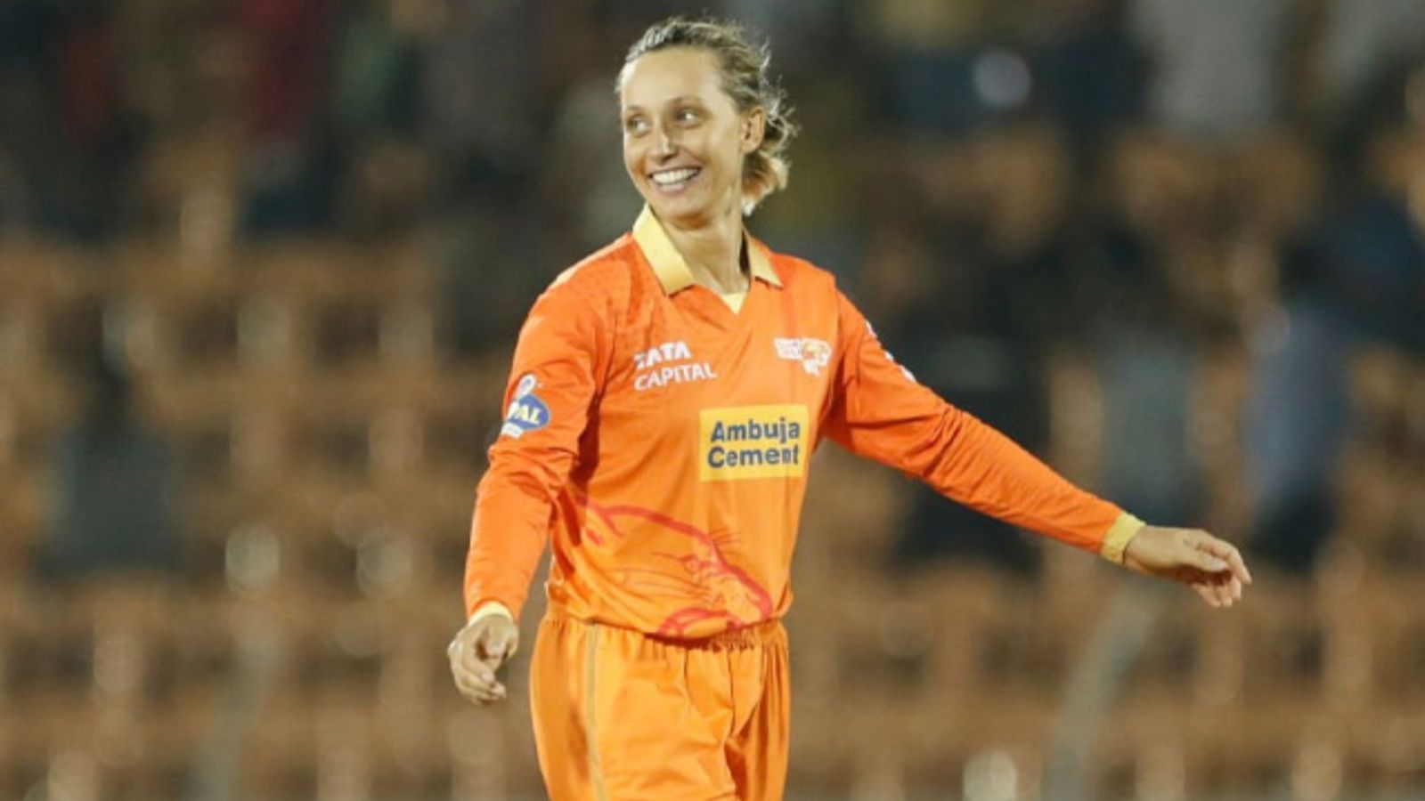 WPL 2026: GG book playoff spot with thrilling 11-run win over MI despite Harmanpreet Kaur's bravado Gujarat Giants' captain Ashleigh Gardner in frame. (X/Twitter)