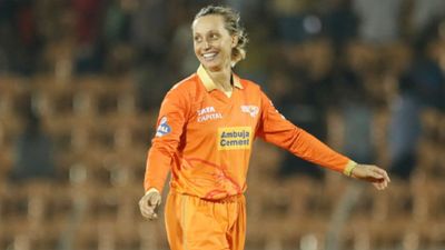 WPL 2026: GG book playoff spot with thrilling 11-run win over MI despite Harmanpreet Kaur's bravado Gujarat Giants' captain Ashleigh Gardner in frame. (X/Twitter)