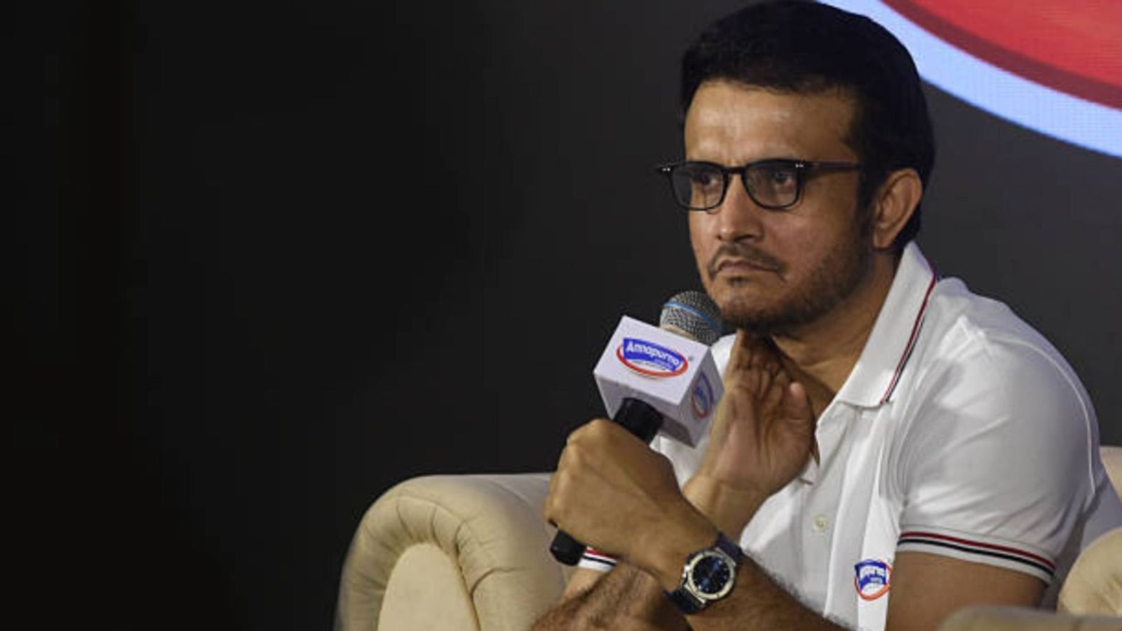 'Past has got no meaning...': Sourav Ganguly's honest verdict on India's T20 World Cup chances Sourav Ganguly, former India Cricket Team Captain and Brand Ambassador of Annapurna Snacks, reacts at the media conference in Kolkata (via Getty)