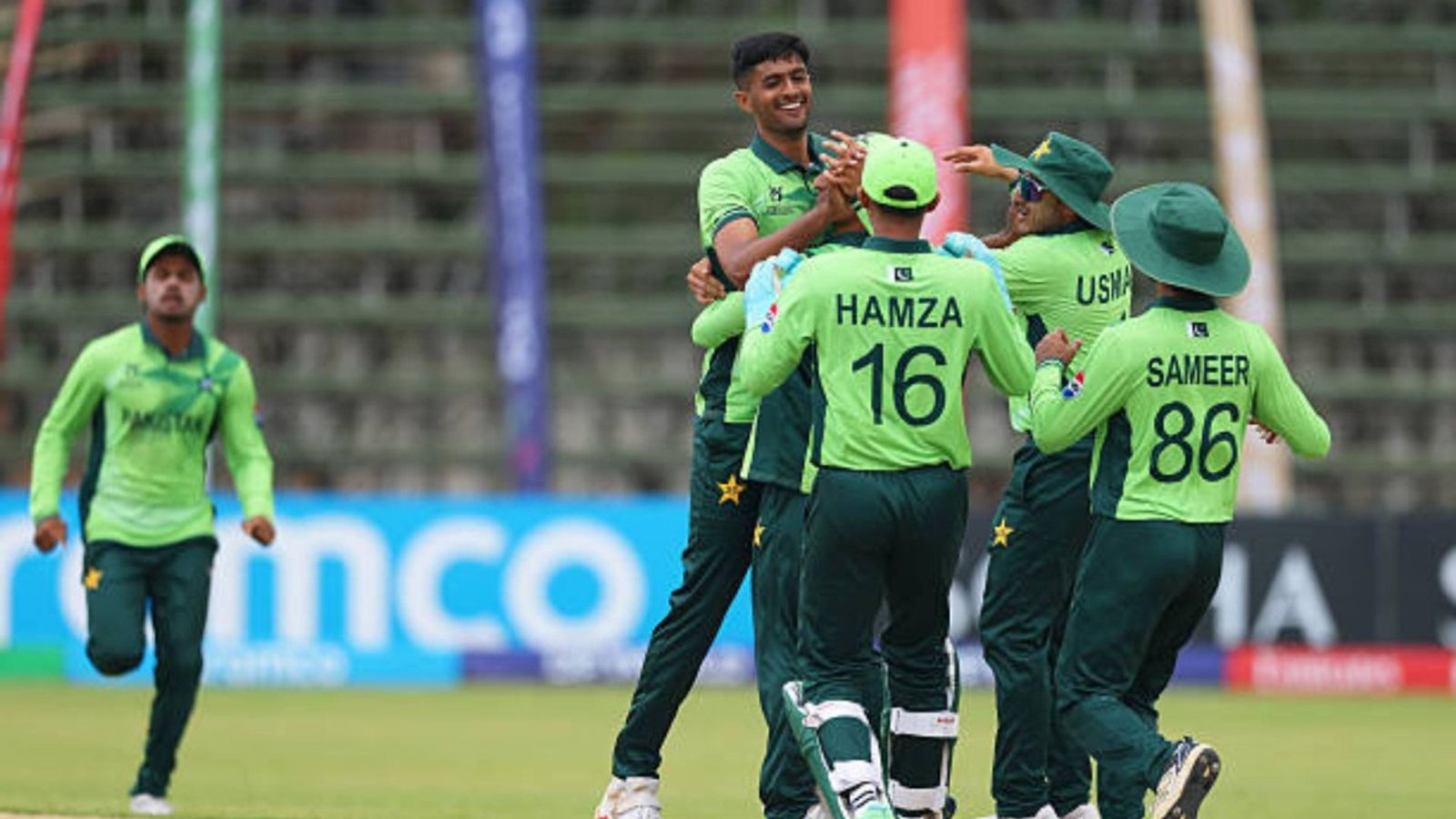 Major blow to Pakistan as star player ruled out of U19 World Cup ahead of crucial clash vs India Abdul Subhan of Pakistan celebrates the wicket of Jaskaran Sandhuof New Zealand during the ICC U19 Men's Cricket World Cup 2026 Super Six match between Pakistan and New Zealand (via Getty)
