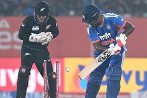 IND vs NZ: Sanju Samson's homecoming turns sour with another batting blip in Trivandrum SportsTak