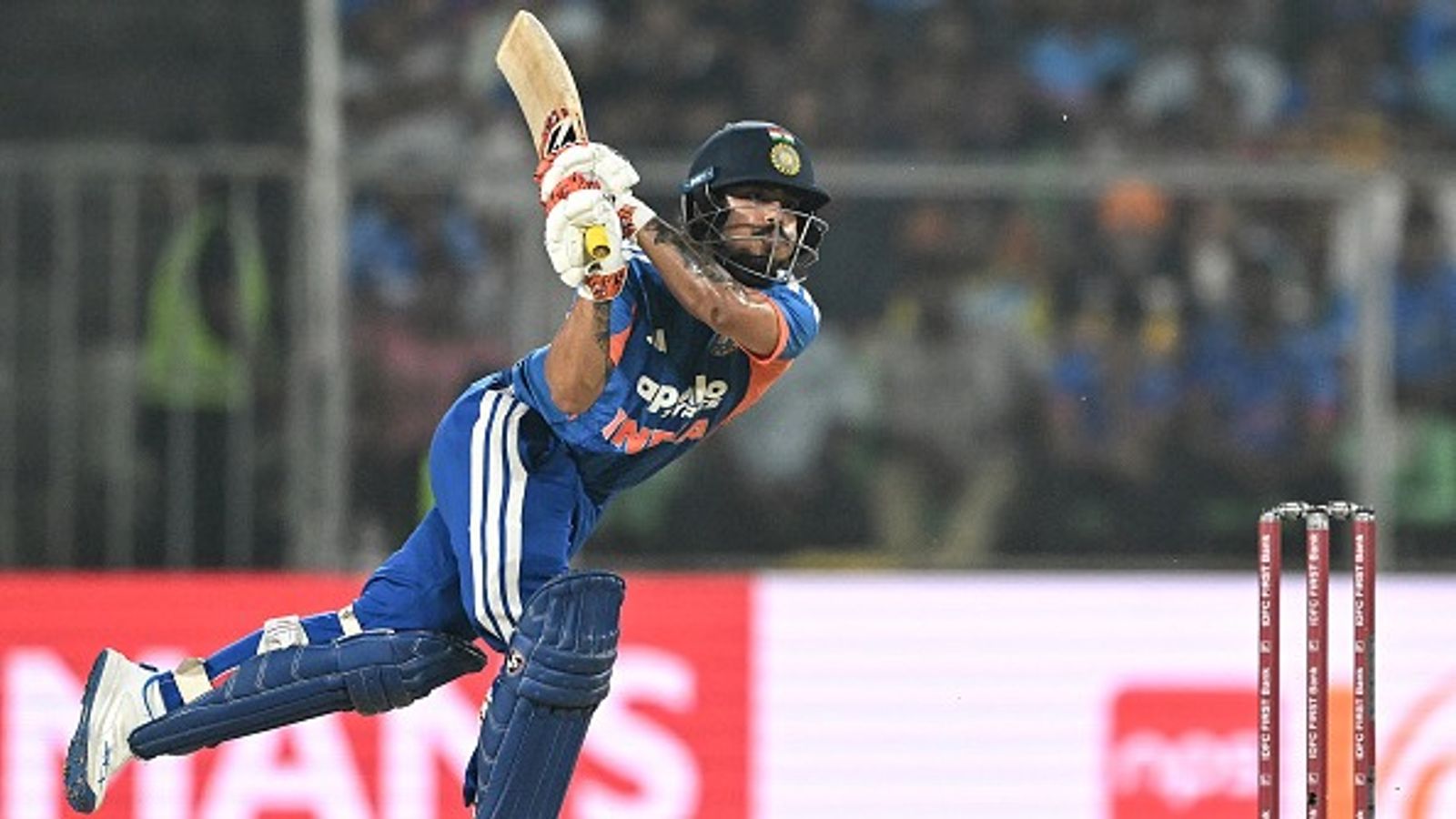 IND vs NZ: Ishan Kishan becomes only 2nd Indian to bag this historic feat with 43-ball 103 India's star wicketkeeper-batter Ishan Kishan in this frame. (Getty)
