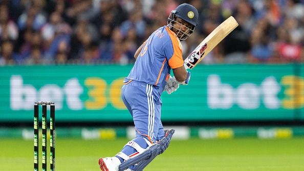 India's star batter Sanju Samson in this frame. (Getty) India's star batter Sanju Samson in this frame. (Getty)