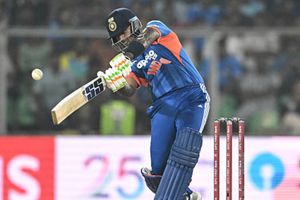 Suryakumar Yadav enters history books, achieves massive T20I milestone with gritty 63 vs NZ in 5th T20I SportsTak