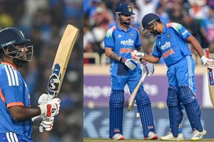 World Cup winner backs struggling Sanju Samson, comparing with batting stalwarts Rohit Sharma and Virat Kohli SportsTak