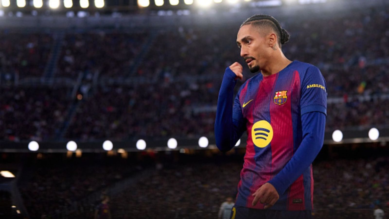 FC Barcelona reveals Raphinha's official absence timeline amid title race as Real Madrid closely follows FC Barcelona reveals Raphinha's official absence timeline amid title race as Real Madrid closely follows