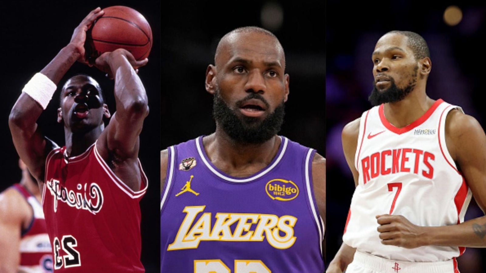 NBA All-Star selections leaders: LeBron hits historic 22nd straight, Kevin Durant climbs up; Where legends rank ft Michael Jordan? Michael Jordan, LeBron James, Kevin Durant in the frame (Imags via Getty)