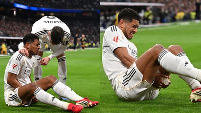 Is Jude Bellingham seriously injured? Worrying scenes as Real Madrid star leaves pitch in tears Is Jude Bellingham seriously injured as Real Madrid star leaves pitch in tears?
