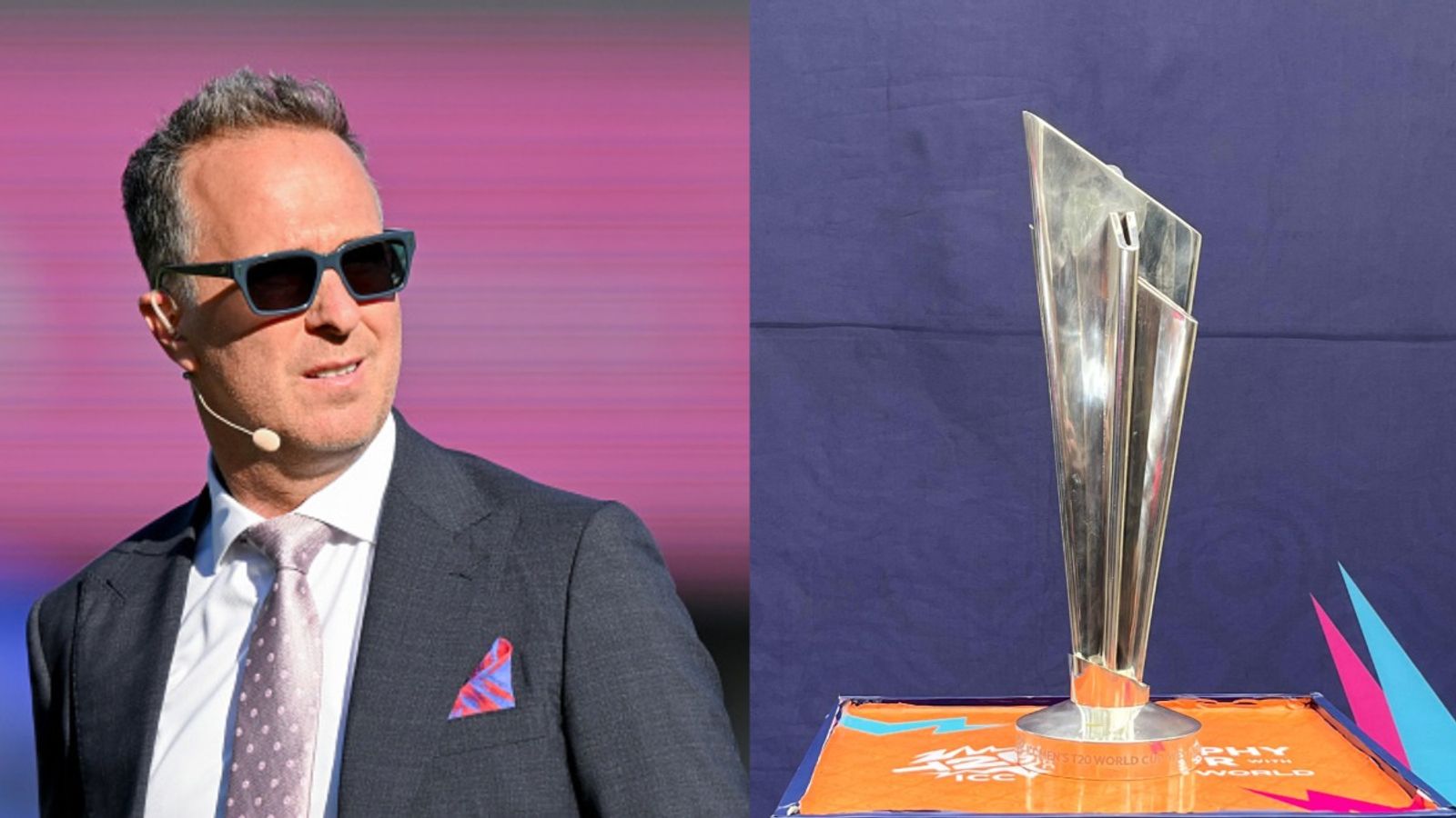 No South Africa as Michael Vaughan names T20 World Cup 2026 semi-finalists Michael Vaughan along with T20 World Cup 2026 (Getty)