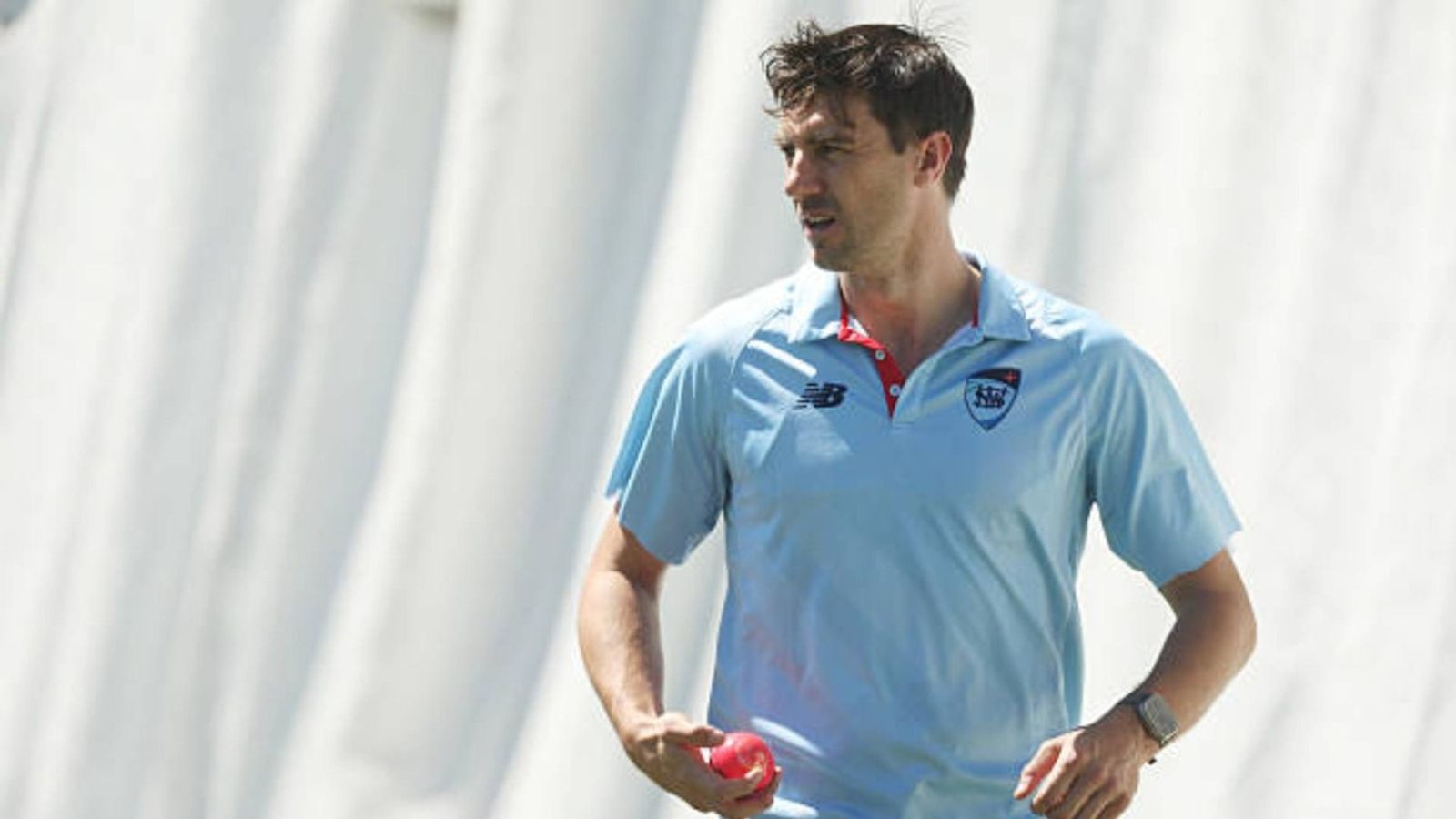 'Just ran out of time...': Pat Cummins breaks silence after being ruled out from T20 World Cup Pat Cummins bowls during a practice session at Cricket Central (via Getty)