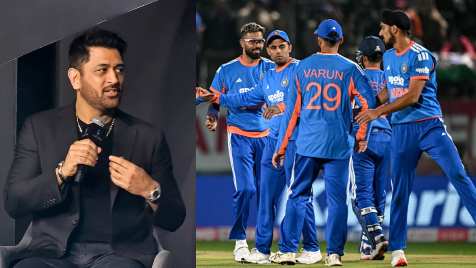 WATCH: MS Dhoni's crucial advice to Suryakumar Yadav-led India to win T20 World Cup 2026 WATCH: MS Dhoni's crucial advice to Suryakumar Yadav-led India to win T20 World Cup 2026