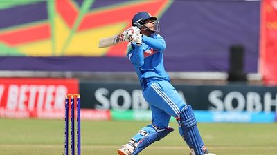 Vaibhav Sooryavanshi breaks Sanju Samson's record during India's Under-19 semifinal clash against Afghanistan Vaibhav Suryavanshi of India plays a shot during the ICC U19 Men's Cricket World Cup 2026 Semi-Final match between India and Afghanistan