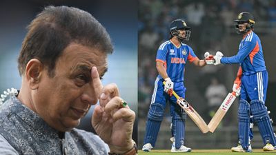 Exclusive: Sunil Gavaskar labels Ishan Kishan-Abhishek Sharma opening combo a serious threat for oppositions in T20 World Cup 2026 Sunil Gavaskar along with Abhishek Sharma and Ishan Kishan (Getty)