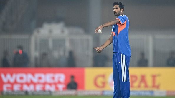 India's star all-rounder Washington Sundar in this frame. (Getty)