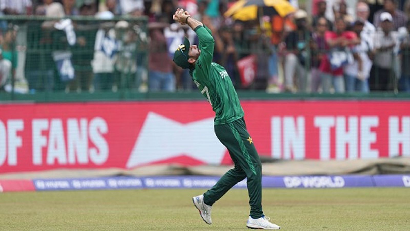 'Preparing for the entire T20 World Cup': Salman Mirza breaks silence on playing against India amid PCB's boycott calls Mohammad Salman Mirza of Pakistan takes a catch during the ICC Men's T20 World Cup India & Sri Lanka 2026 match between Pakistan and Netherlands (Getty)