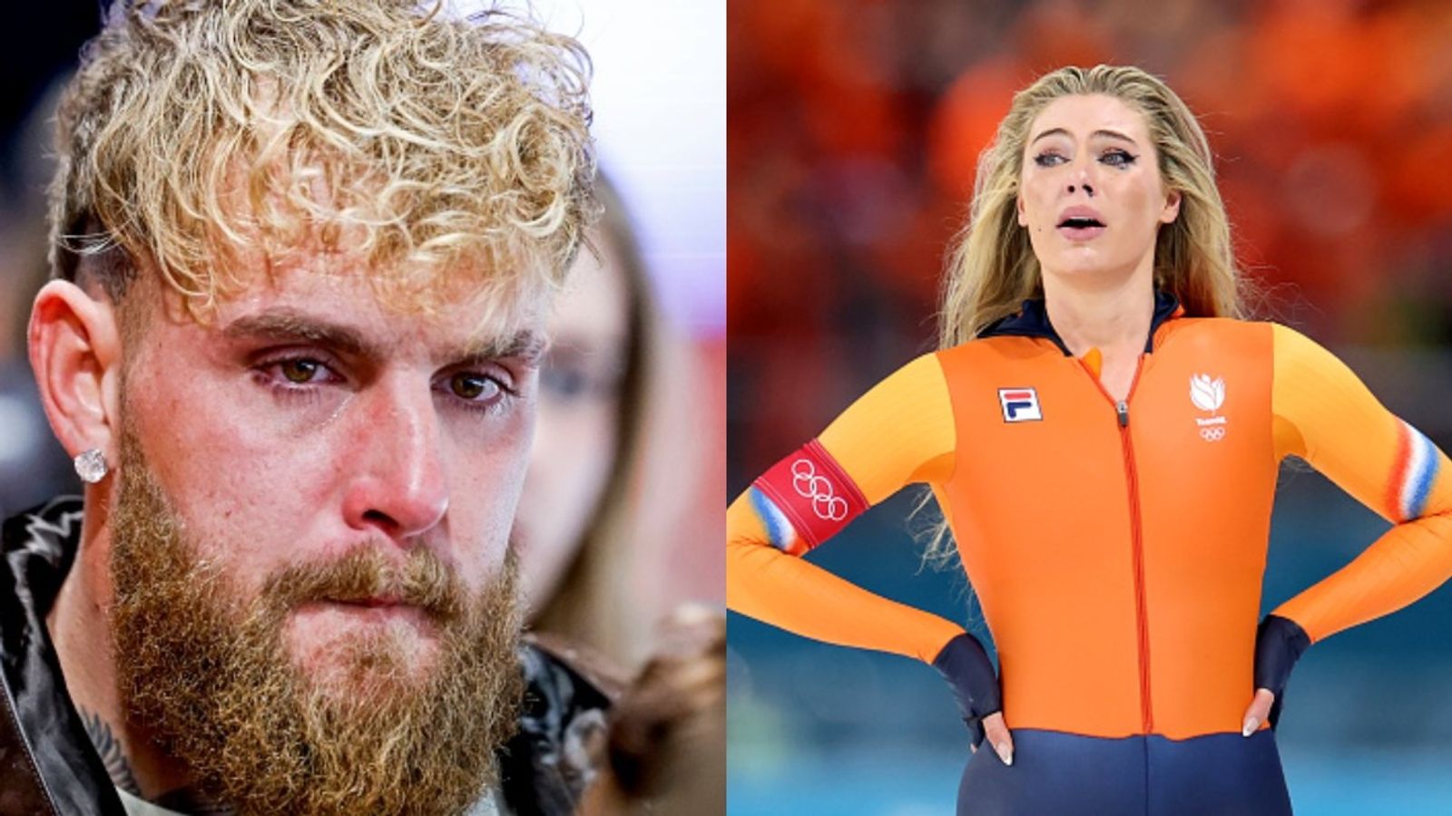 Jake Paul brought to tears as girlfriend Jutta Leerdam clinches Olympic speed skating gold Jake Paul brought to tears as girlfriend Jutta Leerdam clinches Olympic speed skating gold