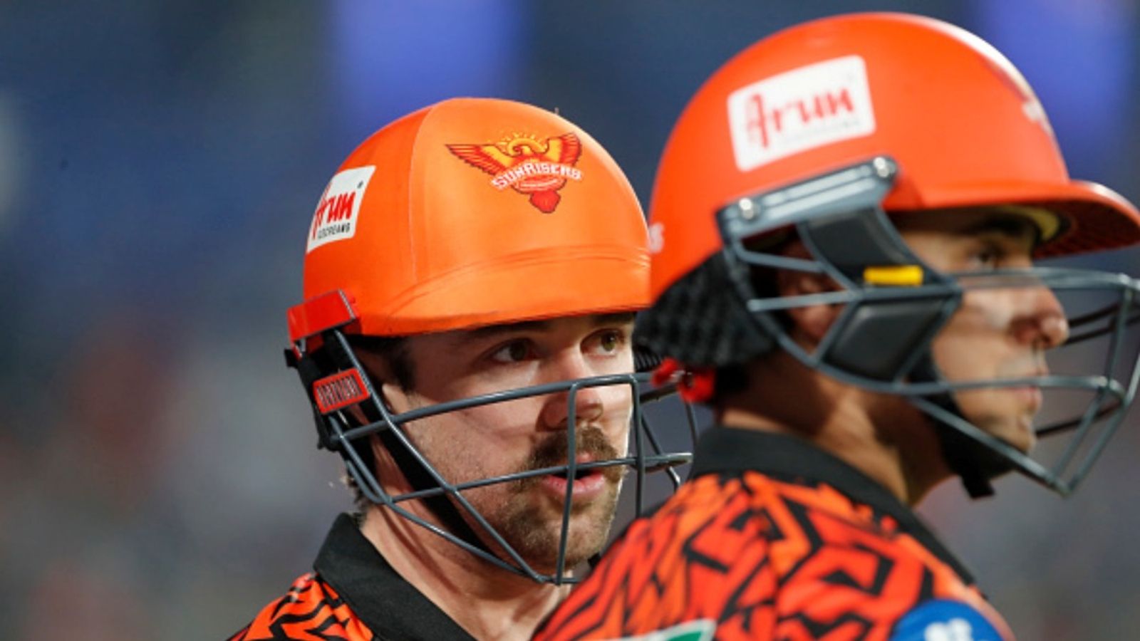 Travis Head wants to face SRH opening partner Abhishek Sharma to bowl at him in T20 World Cup 2026; watch video Travis Head of Sunrisers Hyderabad (L) and Abhishek Sharma during the 2025 IPL match against Kolkata Knight Riders at Arun Jaitley Stadium on May 25, 2025, in Delhi, India.