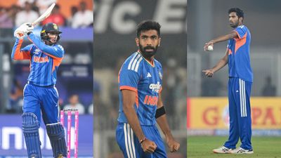 T20 World Cup: India coach drops massive fitness updates on Bumrah, Sundar, Abhishek India's Abhishek Sharma (L) and Jasprit Bumrah (R) and Washington Sundar in frame. (Getty)