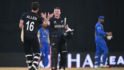 T20 World Cup: Seifert-Allen's duo shatters all-time T20 World Cup record in NZ's 10-wicket win over UAE New Zealand's Finn Allen (L) and Tim Seifert in this frame. (Getty)