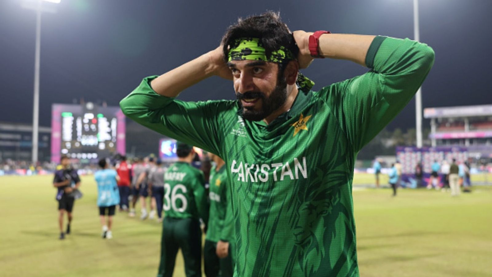 'There will be extra pressure on them': Pakistan mystery spinner Usman Tariq's big statement ahead of India clash Usman Tariq of Pakistan reacts following the ICC Men's T20 World Cup 2026 match against USA at Sinhalese Sports Club on February 10, 2026 in Colombo, Sri Lanka.