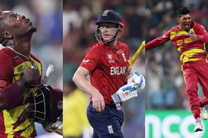 T20 World Cup: Rutherford-Motie's exploits rock England as West Indies notch handsome 30-run win SportsTak