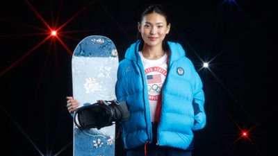 Chloe Kim backed by special support ahead of women's snowboard halfpipe final Chloe Kim backed by special support ahead of women's snowboard halfpipe final